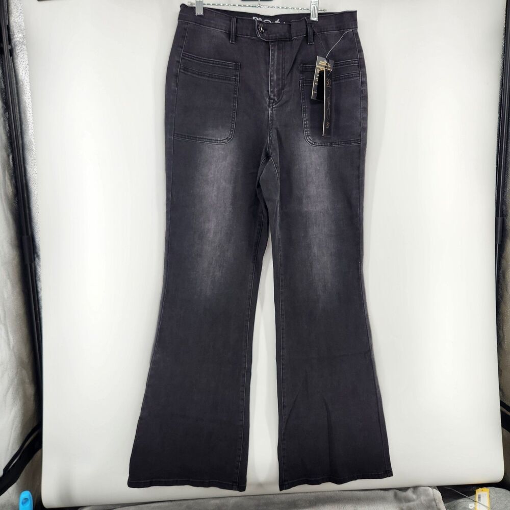 DG2 by‎ Diane Gilman Women's Gray Size 14T Tall New Classic Stretch Denim Jeans